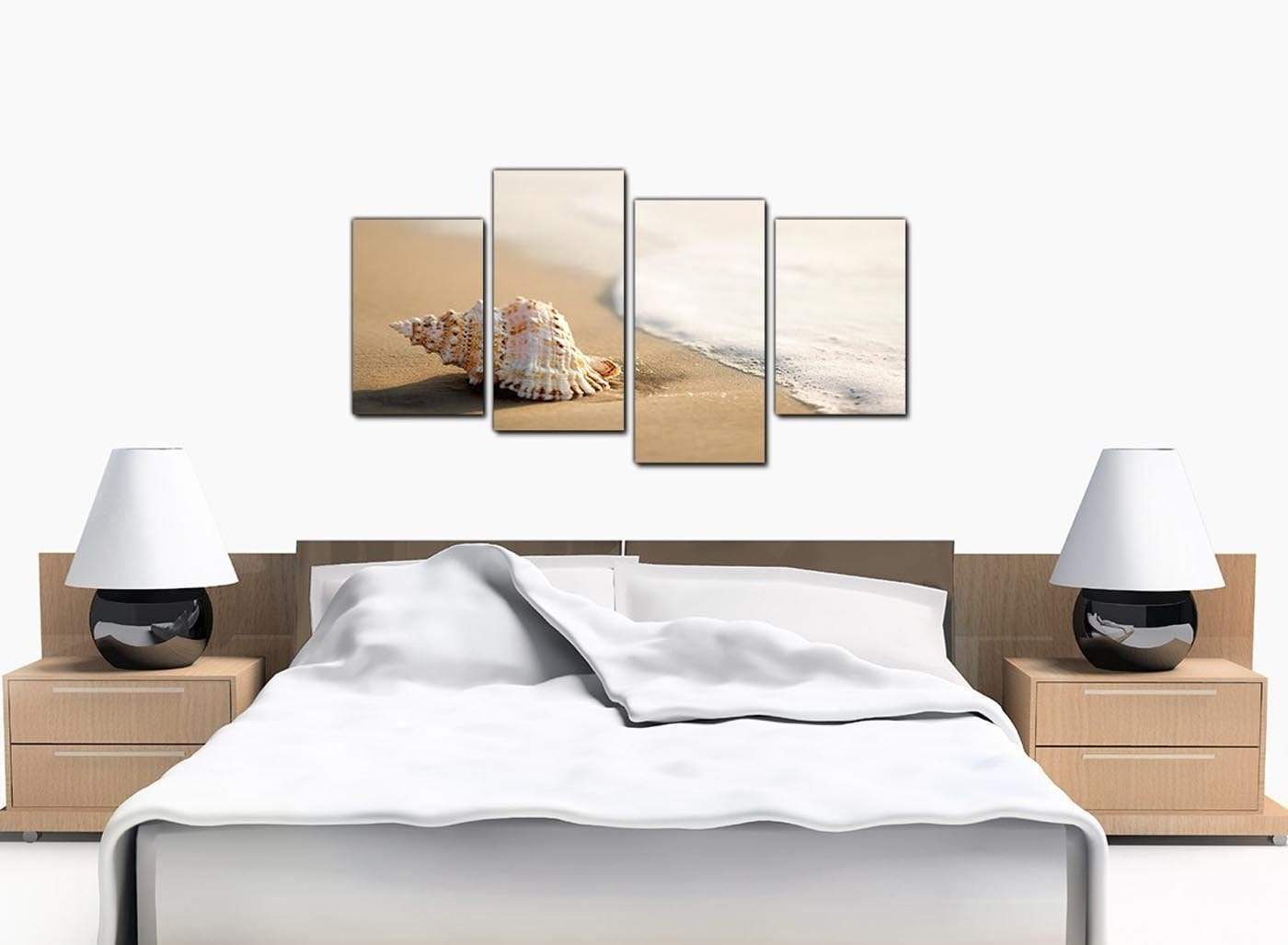 Sea Shells Shore Beach Canvas