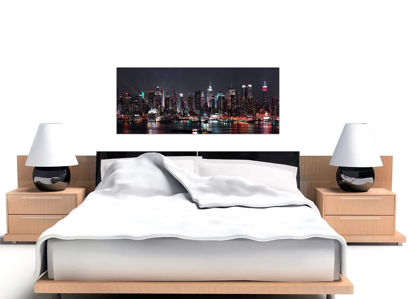 New York City Skyline - Black White Cityscape Canvas