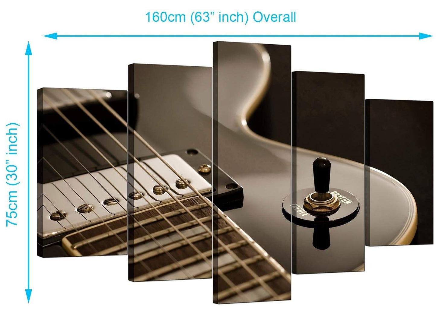 Contemporary Electric Guitar Gibson Music Canvas