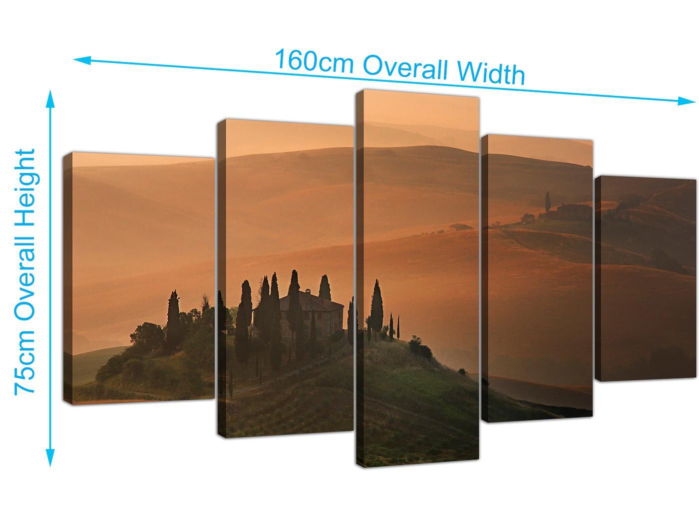Tuscany Vineyard - Italian Canvas Prints