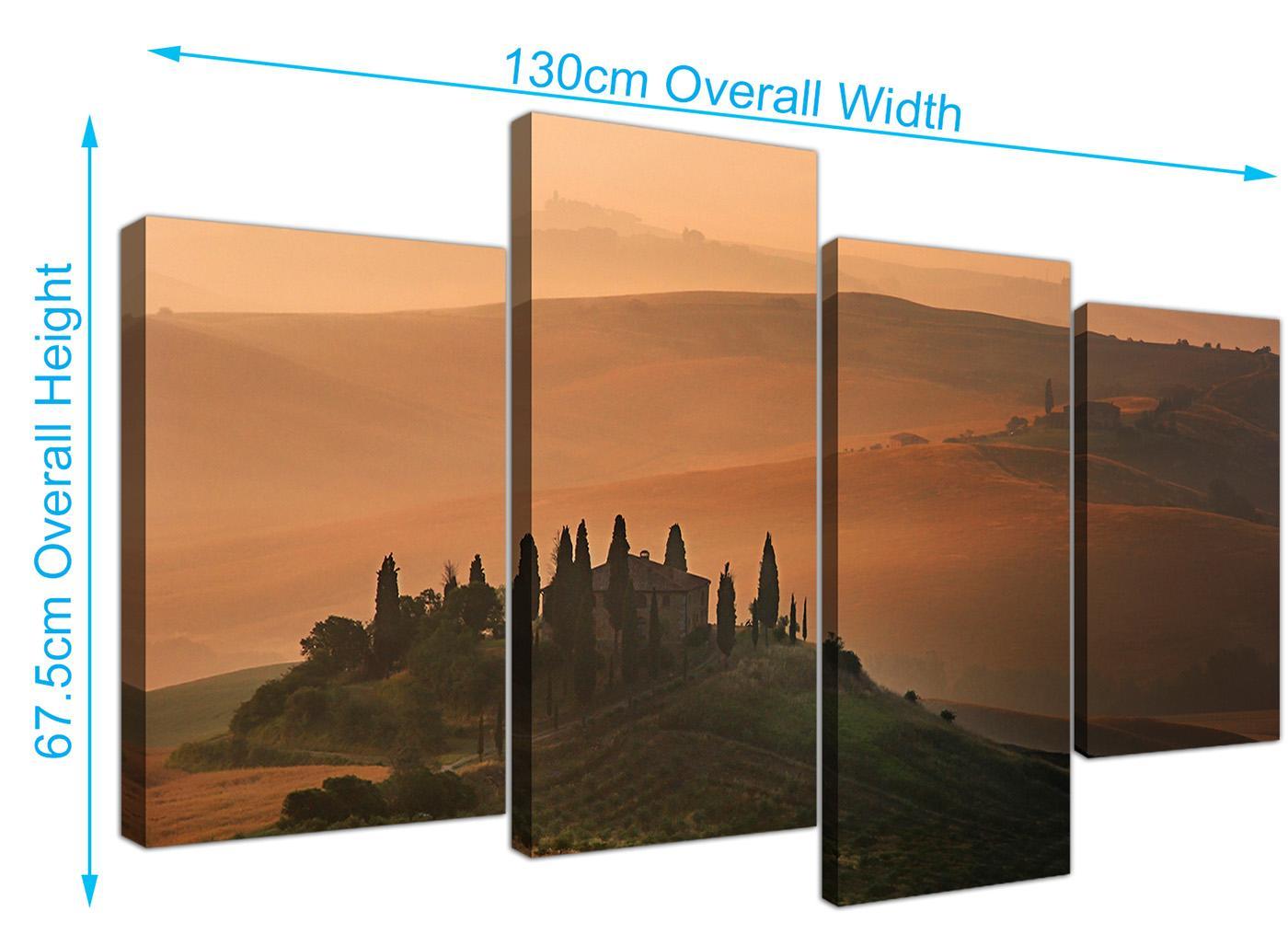 Tuscany Vineyard - Italian Canvas Prints