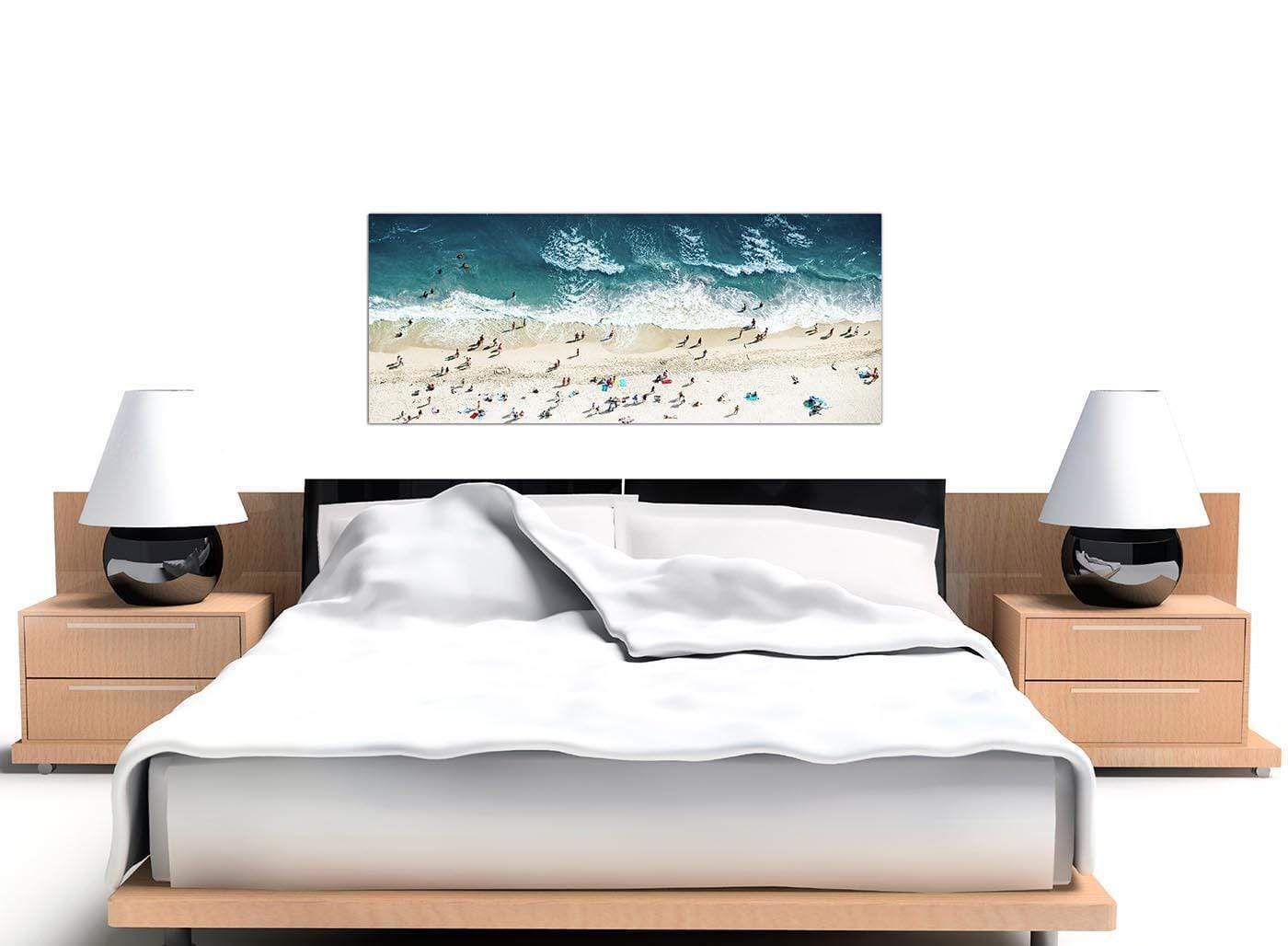 Ocean Beach Themed Scene Gold Coast Beach Canvas
